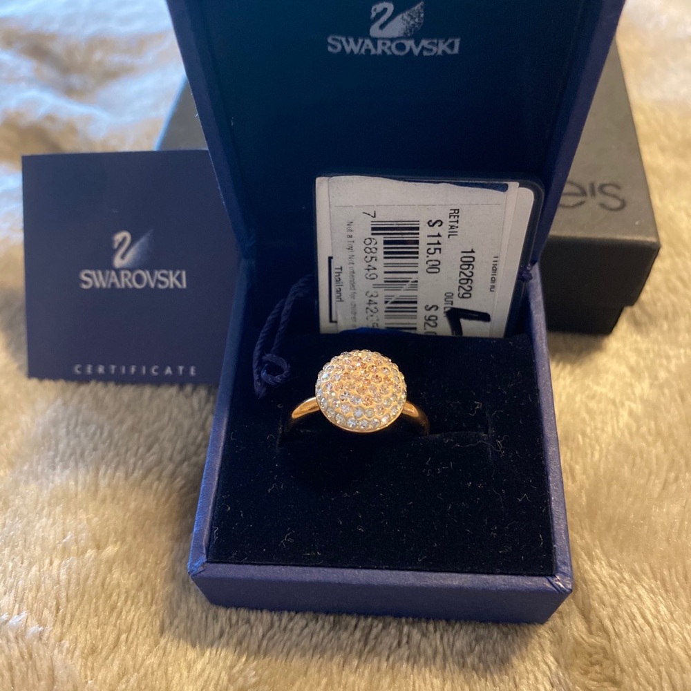 SWAROVSKI Pave Ring Size 7 BNWT
